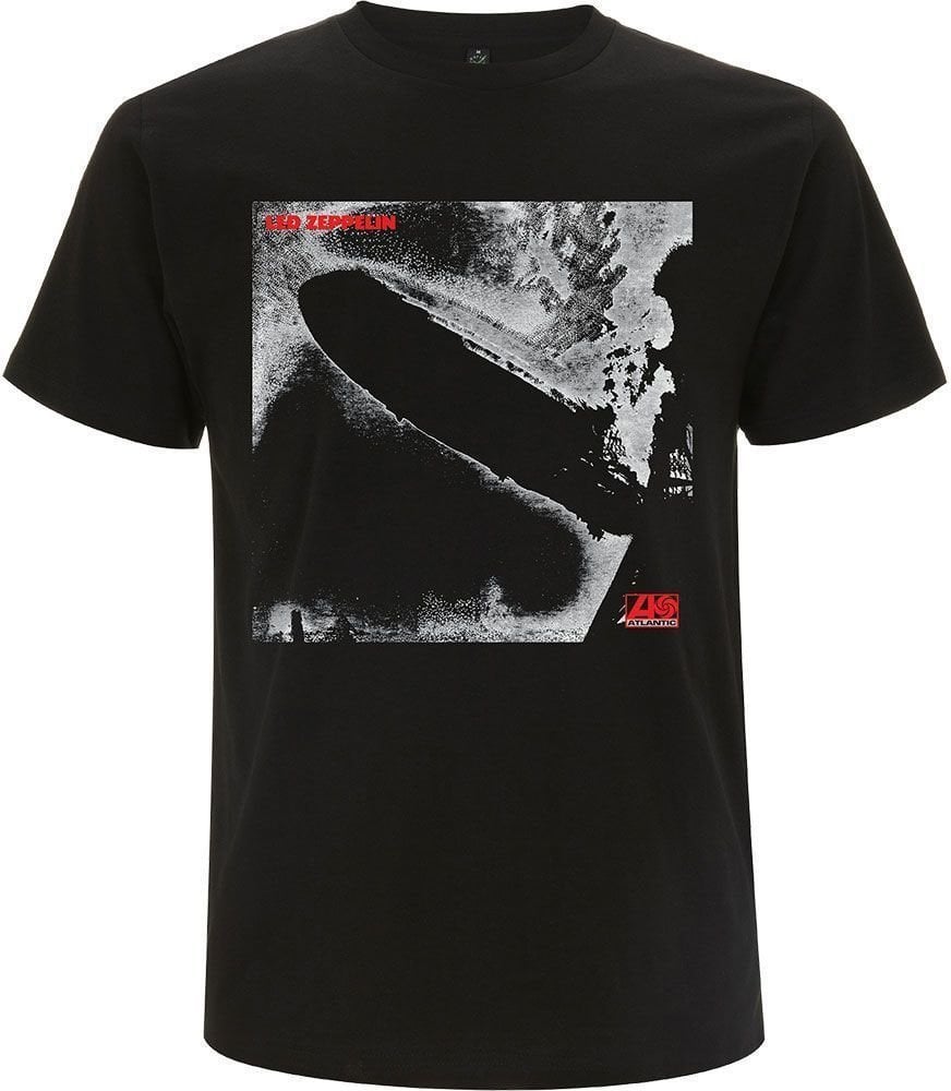 T-Shirt Led Zeppelin T-Shirt 1 Remastered Cover Black L
