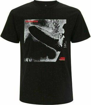 Shirt Led Zeppelin Shirt 1 Remastered Cover Unisex Black L - 1