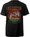 Led Zeppelin USA Tour '75. Black S T-särk