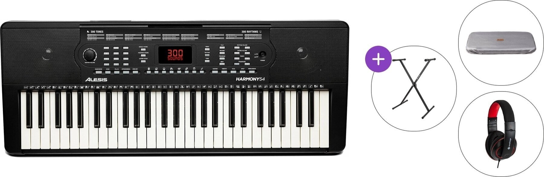 Keyboard bez dynamiky Alesis Harmony 54 Standard SET Keyboard bez dynamiky