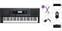 Keyboard with Touch Response Kurzweil KP110 Premium SET Keyboard with Touch Response Black