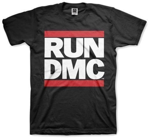 T-Shirt Run DMC T-Shirt Logo Black L