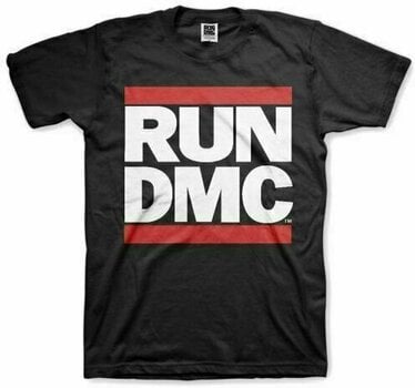 T-Shirt Run DMC T-Shirt Logo Black L - 1