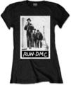 Run DMC Paris Photo Black M Ladies T-Shirt