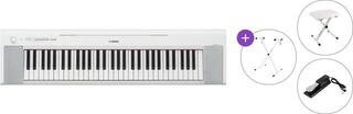 Digital Stage Piano Yamaha NP-15WH Basic SET Digital Stage Piano White