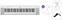 Digitalni stage piano Yamaha NP-15WH Basic SET Digitalni stage piano White