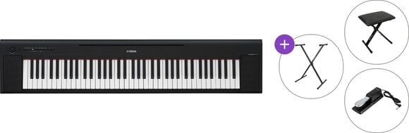 Digitalni stage piano Yamaha NP-35B Basic SET Digitalni stage piano Black - 1