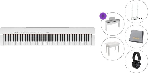 Digitální stage piano Yamaha P-225WH Premium SET Digitální stage piano White - 1