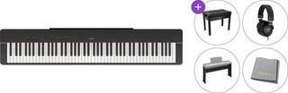 Digitralni koncertni pianino Yamaha P-225B Standard SET Digitralni koncertni pianino Black