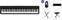 Digitaal stagepiano Kawai ES120B Standard SET Digitaal stagepiano Black