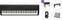 Digitalni stage piano Yamaha P-525B Standard SET Digitalni stage piano Black
