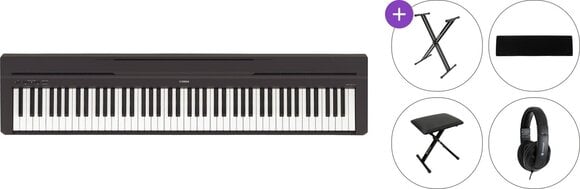 Piano de escenario digital Yamaha P-45 B Standard SET Piano de escenario digital Black - 1