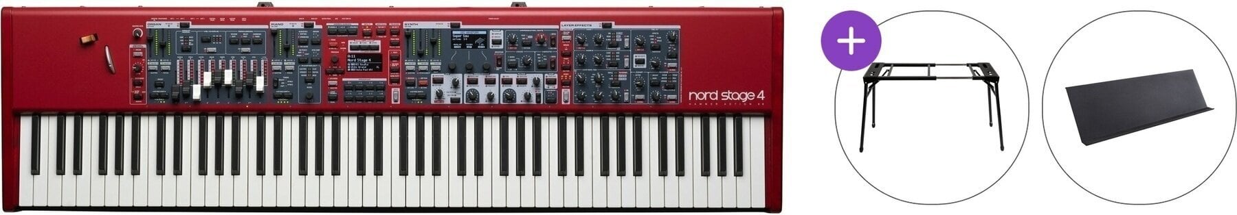 Piano de escenario digital NORD STAGE 4 88 Basic SET Piano de escenario digital