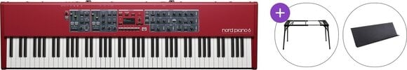 Digitální stage piano NORD Piano 6 88 Basic SET Digitální stage piano Red - 1