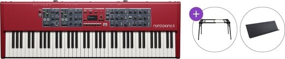 Digitální stage piano NORD Piano 6 73 Basic SET Digitální stage piano Red - 1