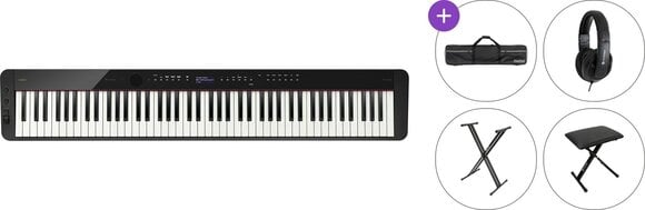 Digital Stage Piano Casio PX-S3100 BK Privia Premium SET Digital Stage Piano Black - 1