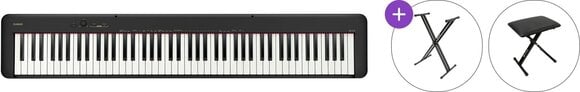 Digitaalne lavaklaver Casio CDP-S110 BK Basic SET Digitaalne lavaklaver Black - 1