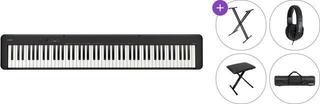Digitalt scenepiano Casio CDP-S110 BK Standard SET Digitalt scenepiano Black