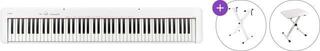 Digitálne stage piano Casio CDP-S110 WH Basic SET Digitálne stage piano White