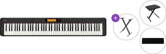Digital Stage Piano Casio CDP-S360 BK Basic SET Digital Stage Piano Black - 1