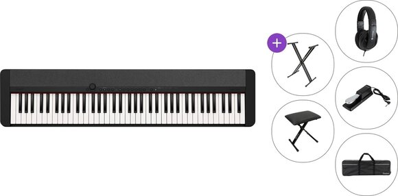 Digitalt scenepiano Casio CT S1-76 Premium SET Digitalt scenepiano Black - 1