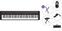 Digitalt scenepiano Casio CT S1-76 Premium SET Digitalt scenepiano Black