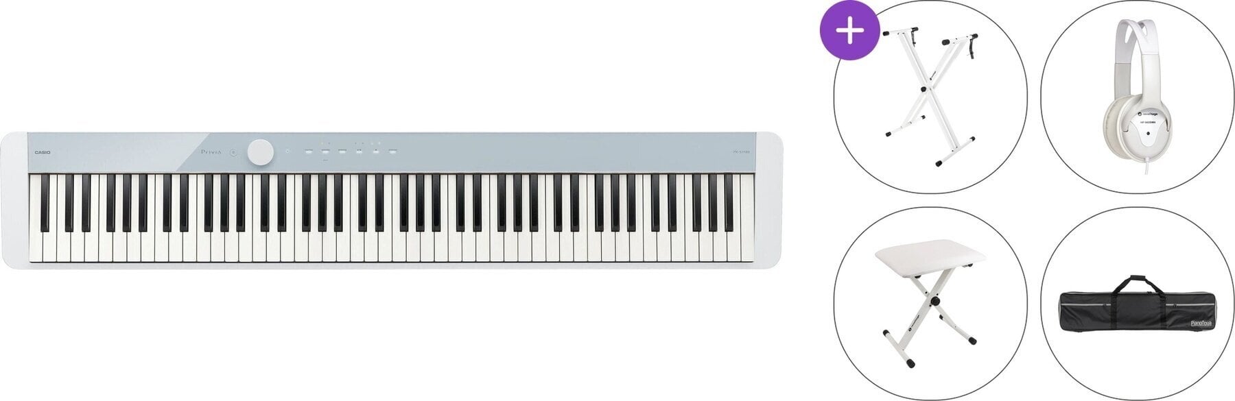Digitaalne lavaklaver Casio PX S1100 Premium SET Digitaalne lavaklaver Calm Blue