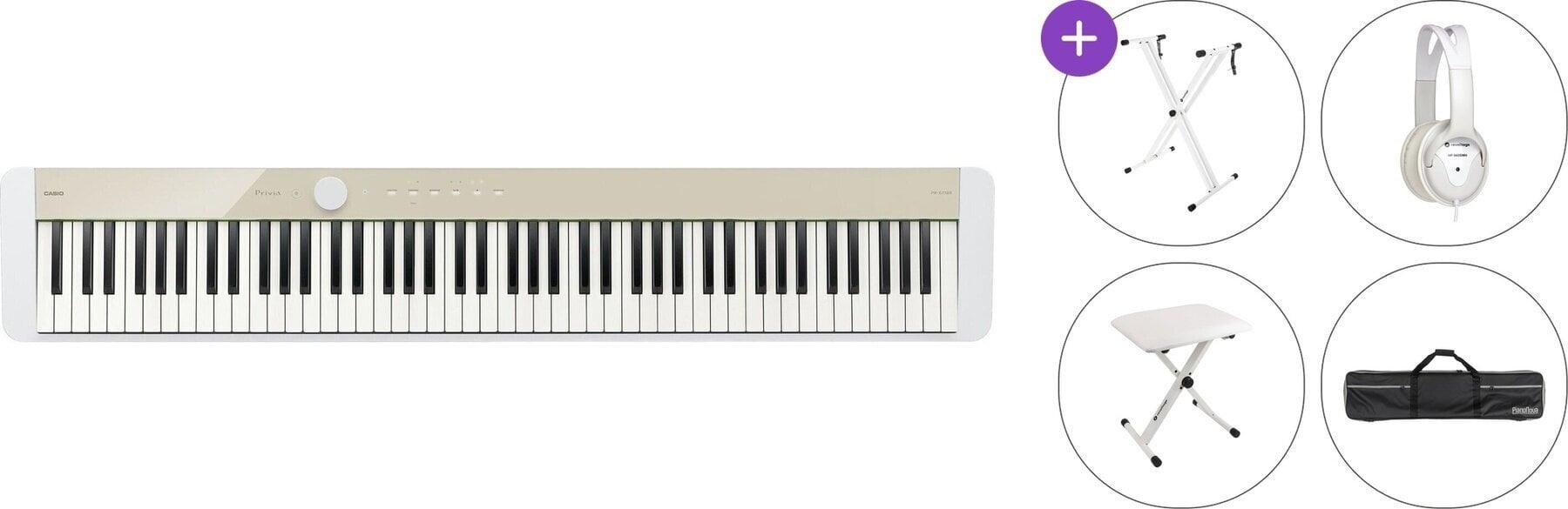 Digitaalne lavaklaver Casio PX S1100 Premium SET Digitaalne lavaklaver Mellow Beige