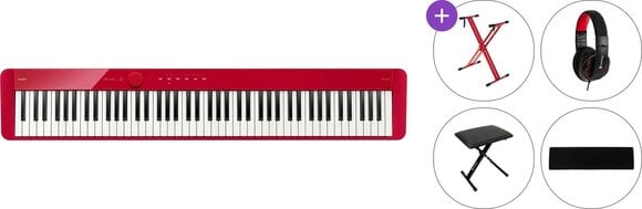 Pian de scenă digital Casio PX S1100 Standard SET Pian de scenă digital Red - 1