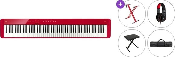 Pian de scenă digital Casio PX S1100 Premium SET Pian de scenă digital Red - 1