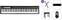 Digitaal stagepiano Pianonova Sierra Compact 31 Standard SET Digitaal stagepiano