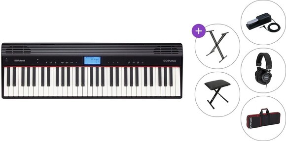 Digital Stage Piano Roland GO:PIANO Premium SET Digital Stage Piano Black - 1