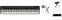 Digitaalne lavaklaver Roland GO:PIANO88 PX Basic SET Digitaalne lavaklaver Black