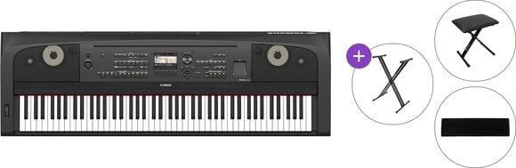 Digital Stage Piano Yamaha DGX 670 B Basic SET Digital Stage Piano Black - 1