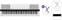 Digitaalne lavaklaver Yamaha P-S500 Basic SET Digitaalne lavaklaver White