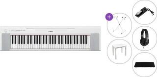 Piano de scène Yamaha NP-15WH Premium SET Piano de scène White