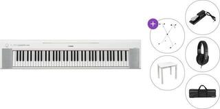 Digitalt scenepiano Yamaha NP-35WH Premium SET Digitalt scenepiano White
