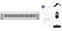 Digitalt scenepiano Yamaha NP-35WH Premium SET Digitalt scenepiano White