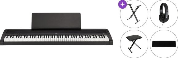 Digitální stage piano Korg B2+ Standard SET Digitální stage piano Black - 1