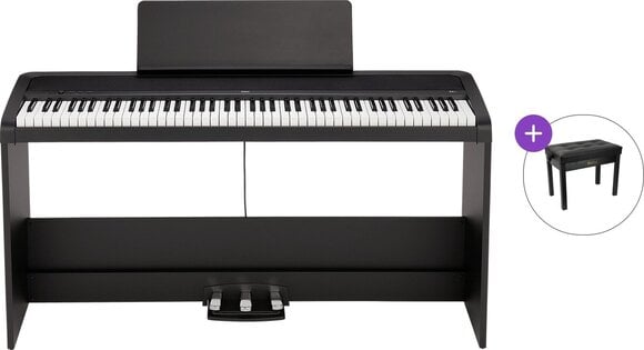 Digitaal stagepiano Korg B2+SP Standard SET Digitaal stagepiano Black - 1