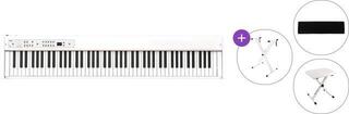 Digital Stage Piano Korg D1 WH Standard SET Digital Stage Piano White