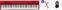 Digital Stage Piano Korg Liano RD Basic SET Digital Stage Piano Red