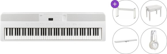 Digitaal stagepiano Kawai ES520 W Premium SET Digitaal stagepiano White - 1