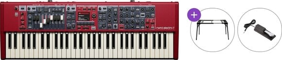 Cyfrowe stage pianino NORD Electro 7 61 Basic SET Cyfrowe stage pianino Red - 1