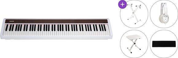 Digital Stage Piano Nux NPK-10 Standard SET Digital Stage Piano White - 1