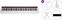 Digital Stage Piano Nux NPK-10 Standard SET Digital Stage Piano White