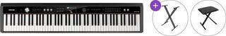 Digitralni koncertni pianino Nux NPK-20 Basic SET Digitralni koncertni pianino Black