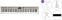 Digital Stage Piano Nux NPK-20 Standard SET Digital Stage Piano White