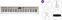 Digital Stage Piano Nux NPK-20 Premium SET Digital Stage Piano White