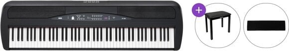 Digitalni stage piano Korg SP-280 BK Standard SET Digitalni stage piano Black - 1